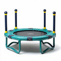 Indoor and outdoor trampoline with safety enclosure 100 x 100 x 30cm