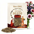 200 Seeds Shirley Poppies in Mixed Colors, Pollinator Garden Favorite