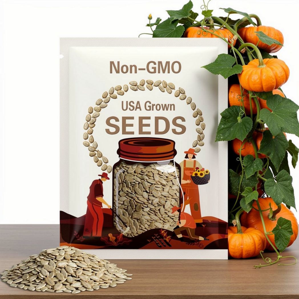 Giant Cinderella Pumpkin Seeds, Heirloom, Organic, Non GMO, 10+