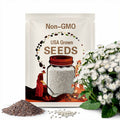 White Ageratum Flower Seeds - Grow Beautiful Flowers Indoors, Outdoors, In Pots, Grow Beds, Soil, Hydroponics & Aquaponics