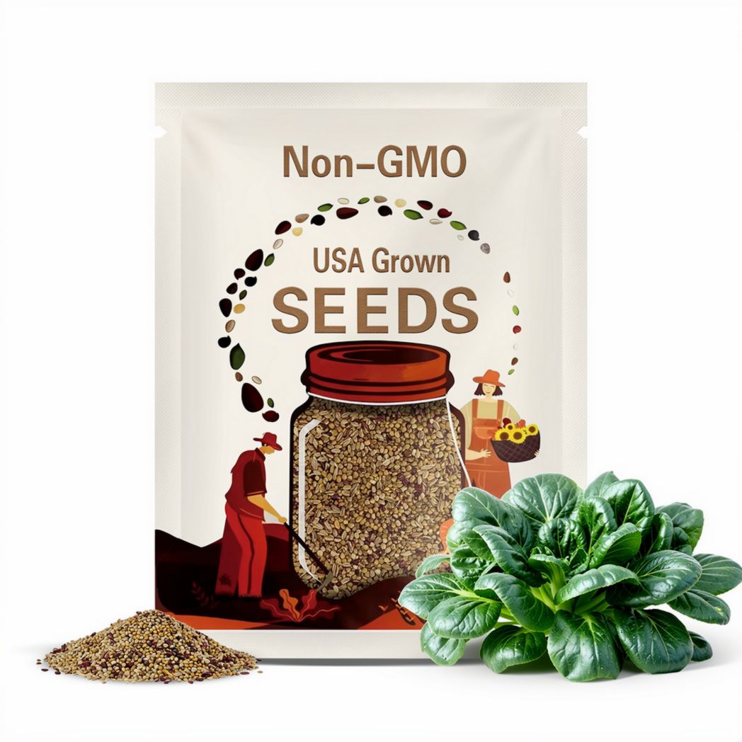 Tatsoi heirloom asian greens seed 50