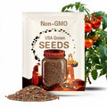 Falen's First Snow Tomato Seeds - Variegated Leaves - Heirloom Beefsteak
