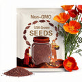 Red Chief California Poppy Seeds | Eschscholzia Californica | Non-GMO | Flower Seeds | Seed Store | 1229