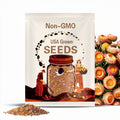 Apricot and Peach Shades Organic Strawflower Seeds, Xerochrysum bracteatum, Helichrysum