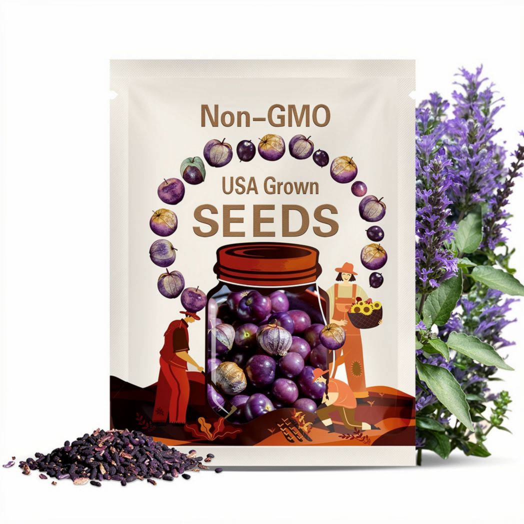Tomatillo Purple Tomato Heirloom Seeds