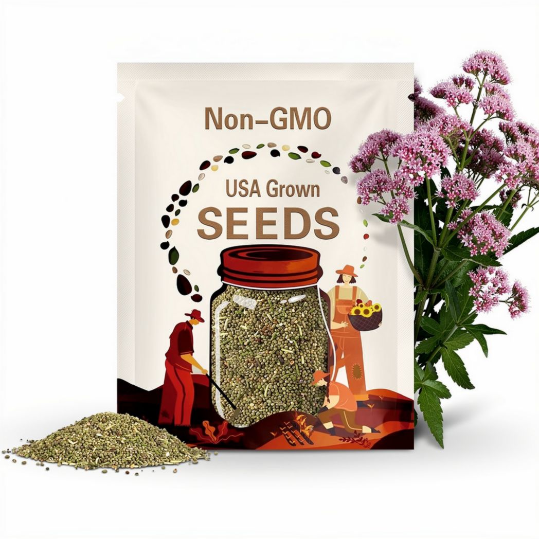 Valerian | 100 Seeds | Medicinal Sleep Aid | Non GMO | Valeriana officinalis