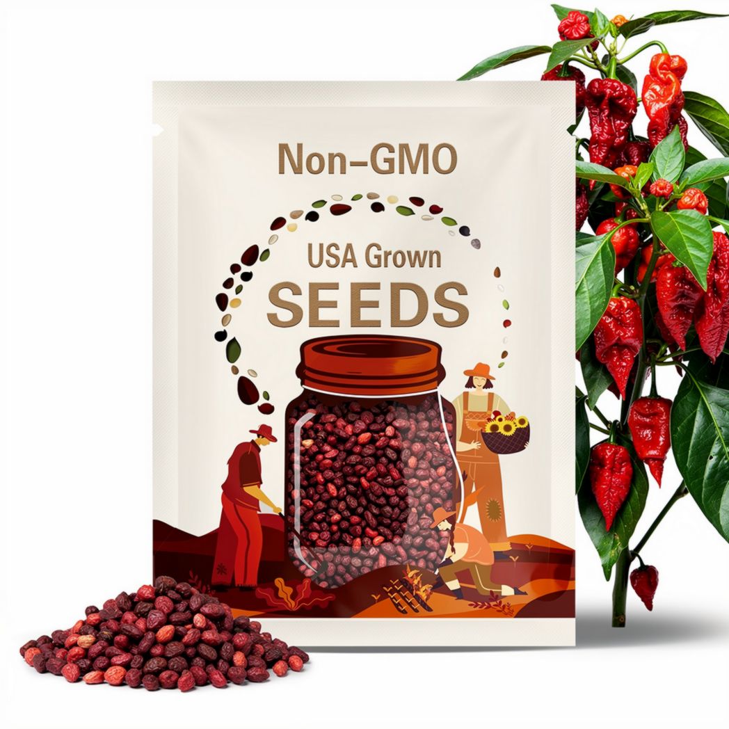 10 Premium Death Spiral pepper seeds - Super hot ! Spicy ! Atomic ! Grow in USA !